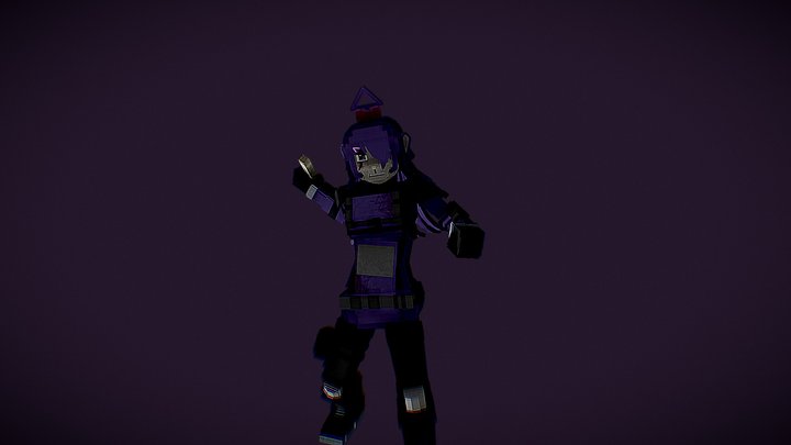 Slendytubbies Blockwar Twinkle 3D Model