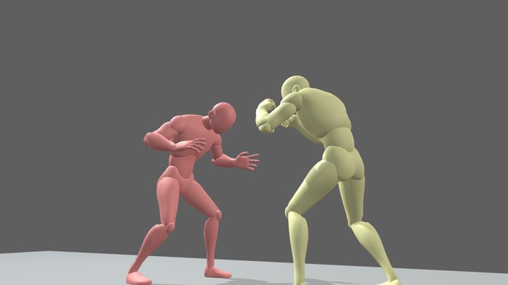 Fight Animations - A 3D model collection by Paul (Sketchfab) (@paul_sketch)  - Sketchfab