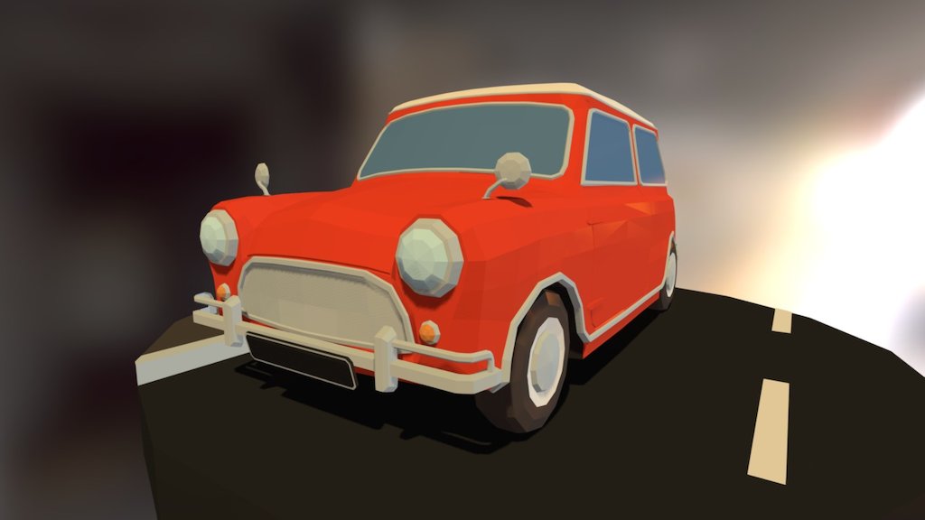 1963 Austin Mini - Download Free 3D model by willdudley [898c07c] - Sketchfab