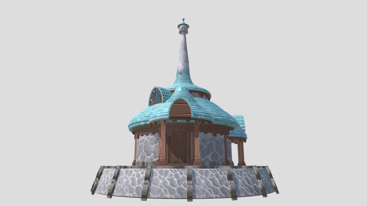 fantasy buildings 3D Model
