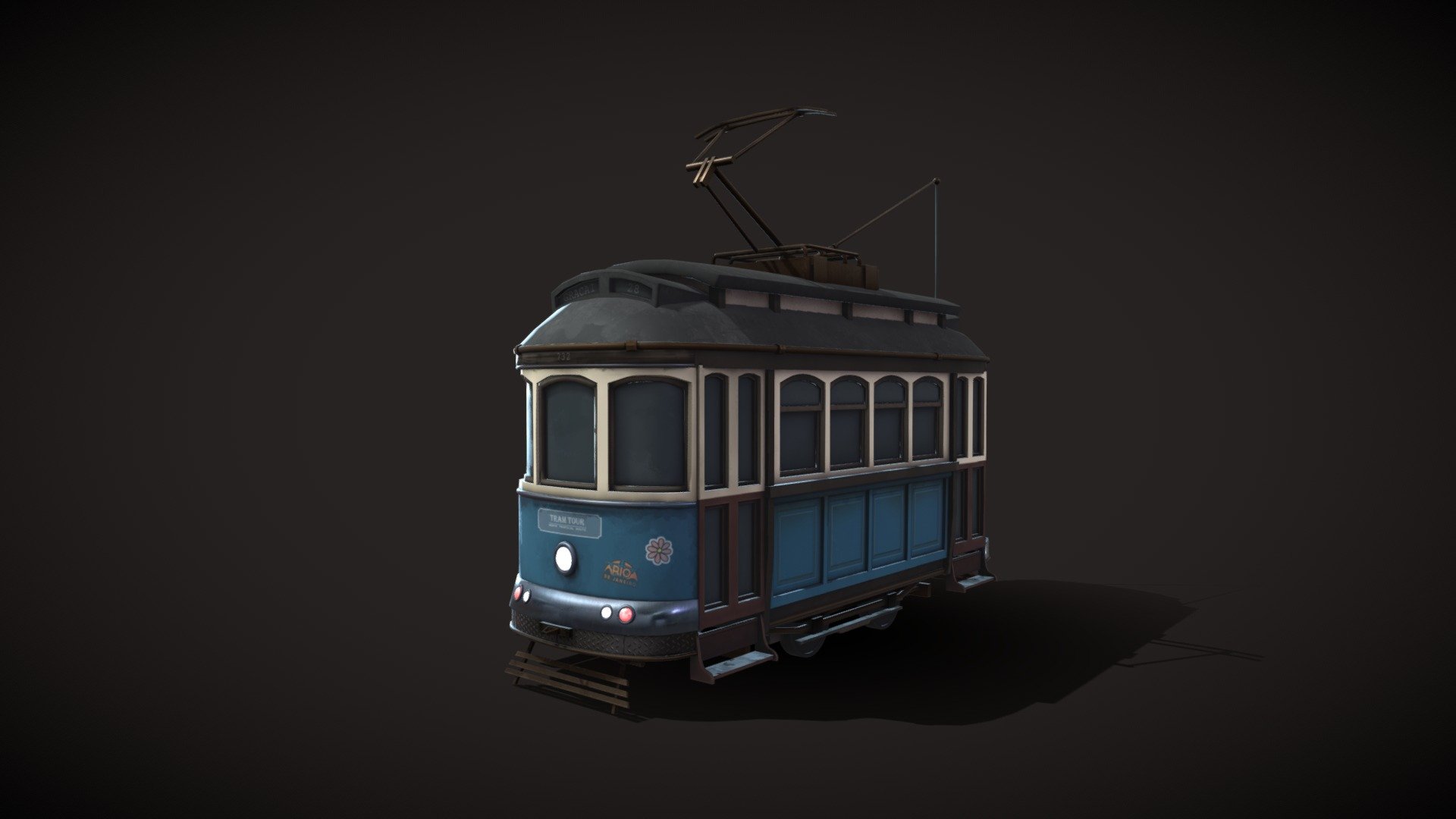 Tramway - 3D model by Lea_Moureaux (@lelemrx) [898c6e4] - Sketchfab