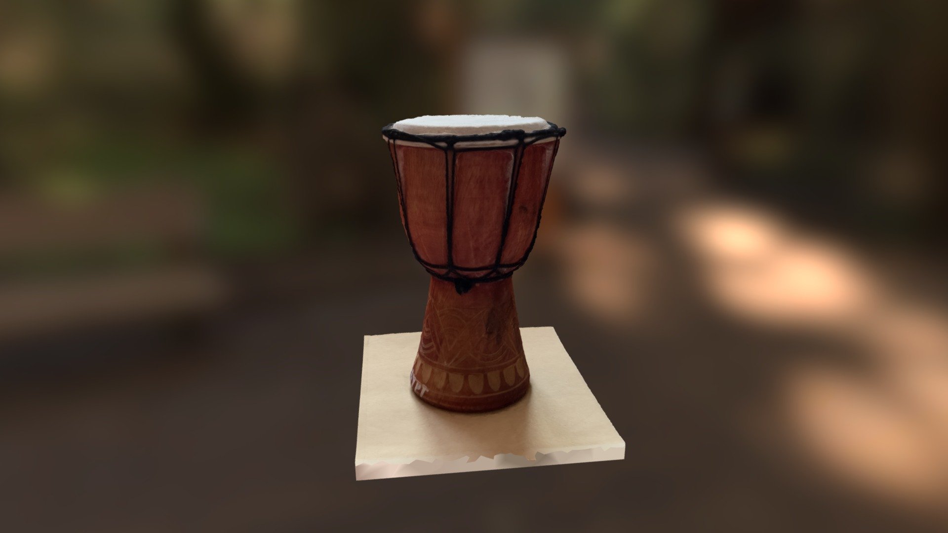 Egypt Djembe Drum Download Free 3D model by kinkpunk [898cfe4
