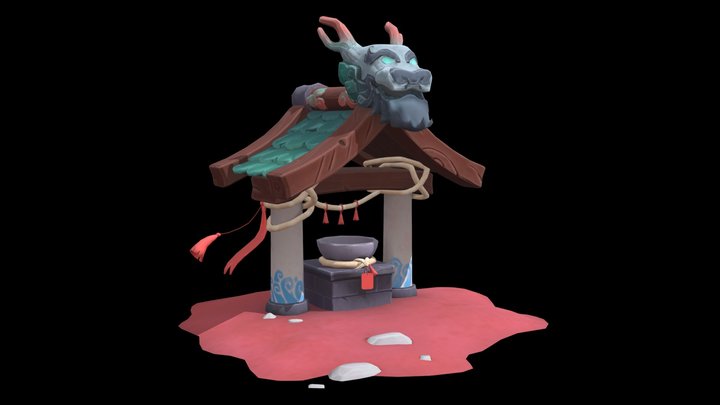 Shrine - Dragon's Rise Challenge 3D Model