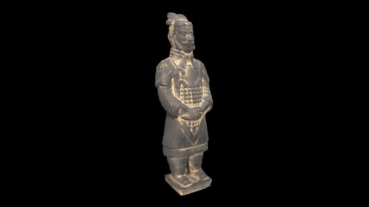 Qin Dynasty Terracotta Warrior Model 3D Model