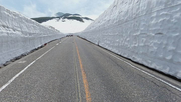 Snow Corridor (360° Panorama) – Kostenloses 3D-Modell STL