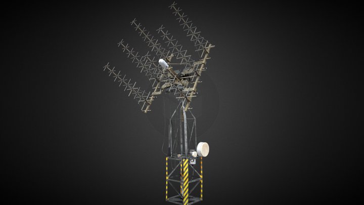 Radio_ Tower 3D Model
