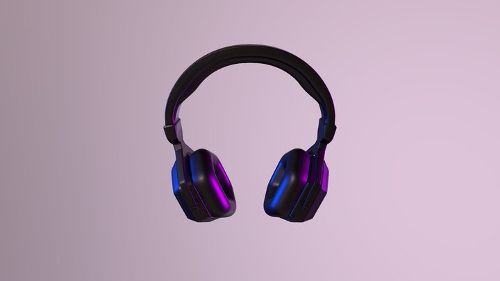 Headphone Model 3D Model