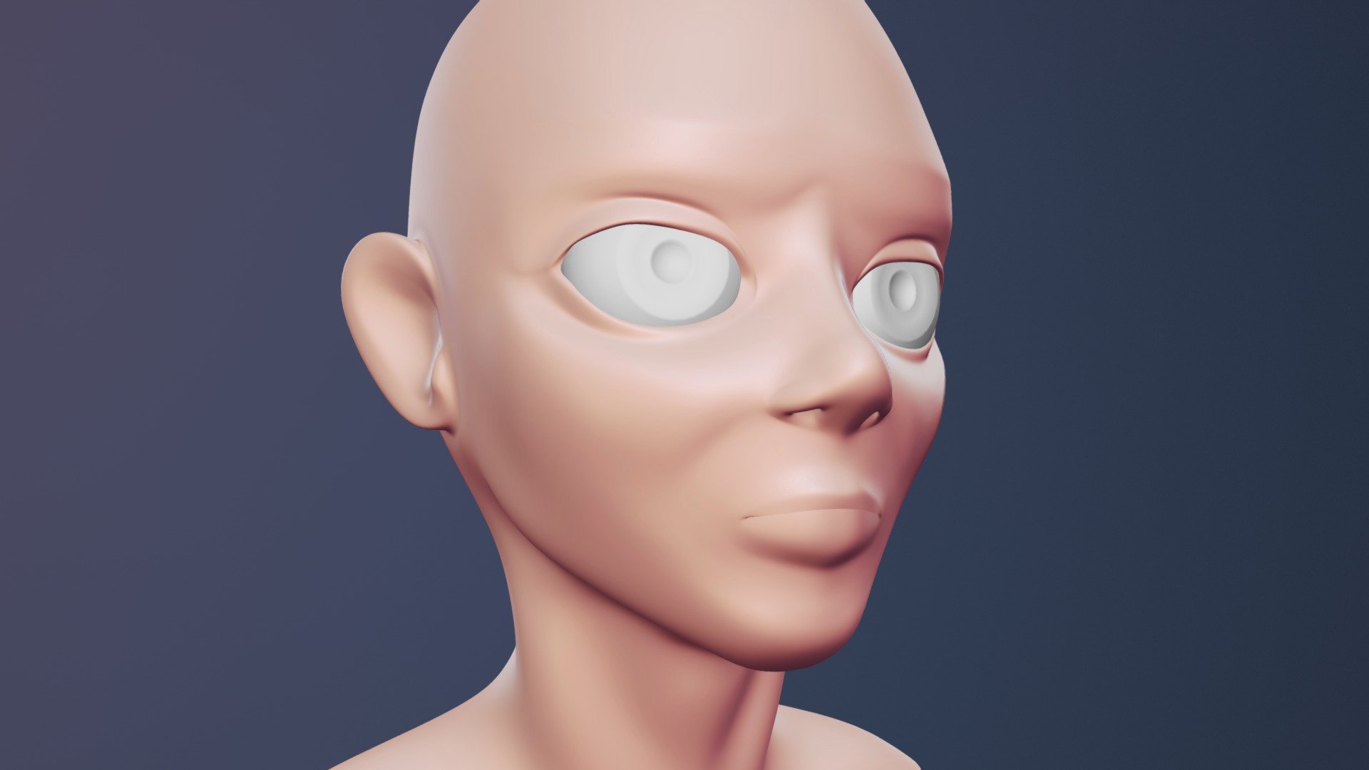 Edge-Modeling Exercise: Cartoon Bust