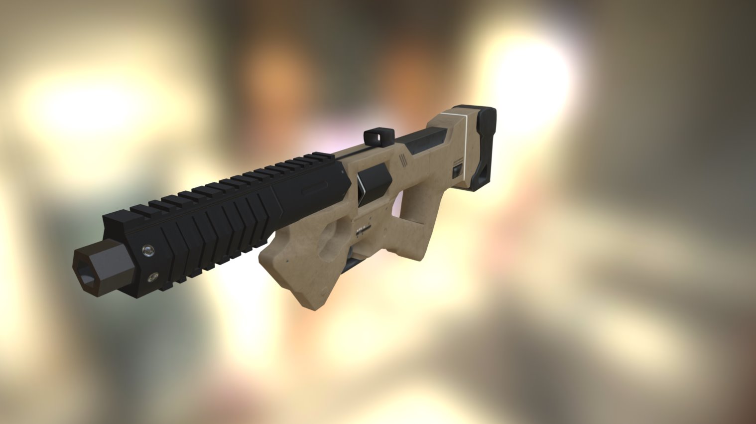 AssaultRifle - 3D model by Revox79 [898f9cd] - Sketchfab