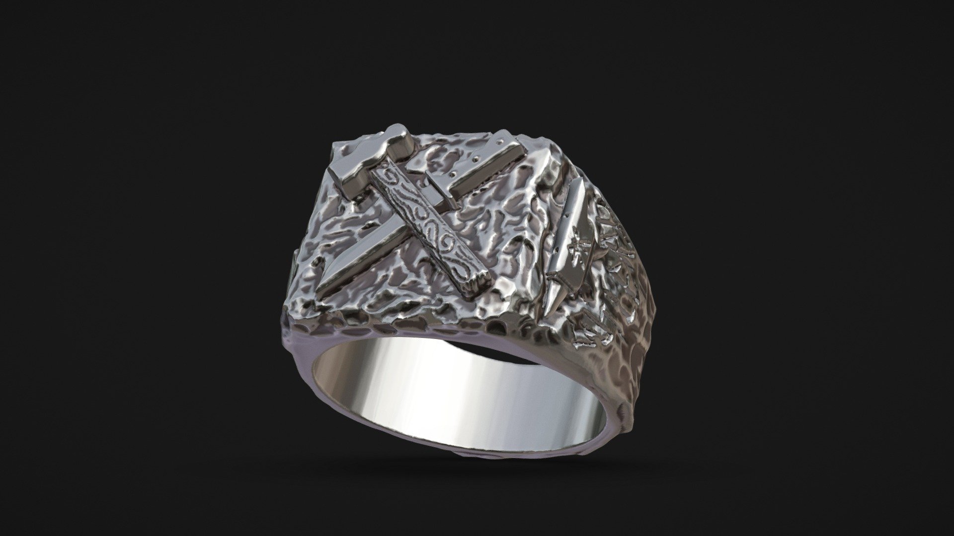 Cuteleiro (Prata) - 3D model by Skive Jewelry (@SKIVE) [898fa1e ...