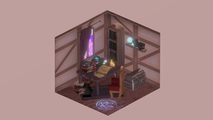 Magic Room 3D Model
