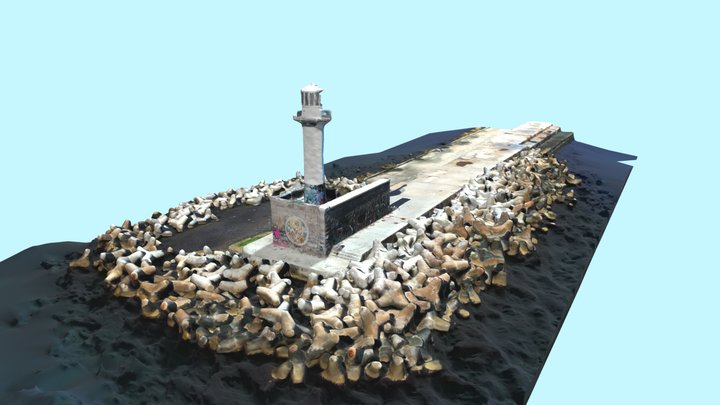 Varna Lighthouse (reupload) 3D Model