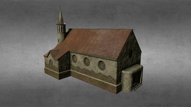 Chapel 3D Model