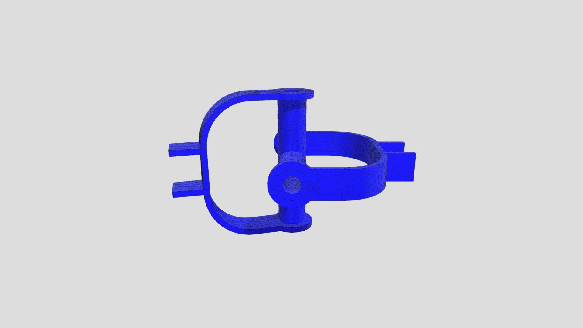 Animated universal joint Download Free 3D model by AnsysLearn