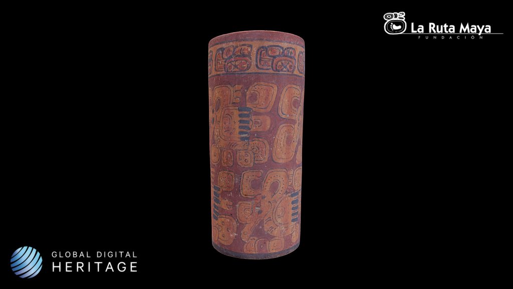 Vase with Pseudo-Glyphs and Bird Motifs