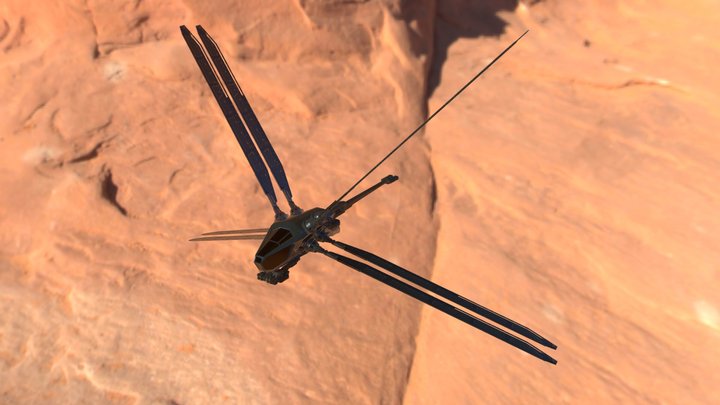 Ornithopter (Dune inspired) 3D Model