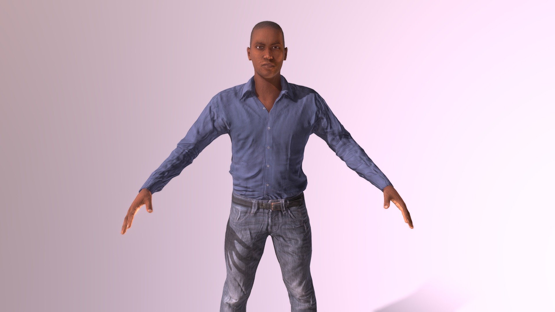 3D Model Human - Draw Spaces