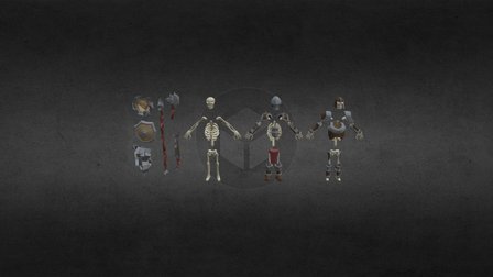 Skeletons 3D Model