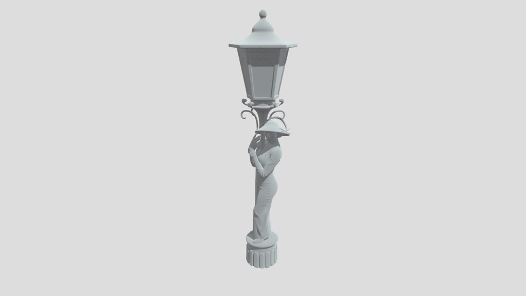 lampe une femme des années 30
