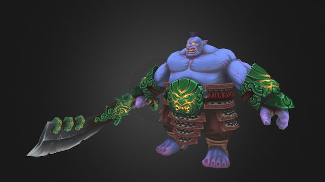 Sumoni Warrior 3D Model