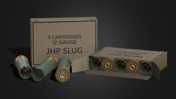 SVAROG | JHP Slug 3D Model