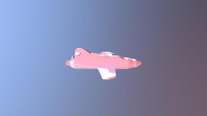 Ship Iteration 2 3D Model