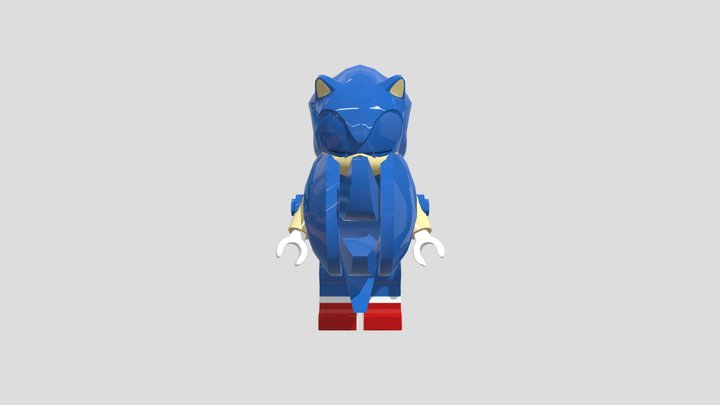PlayStation 3 - LEGO Dimensions - Sonic the Hedg 3D Model
