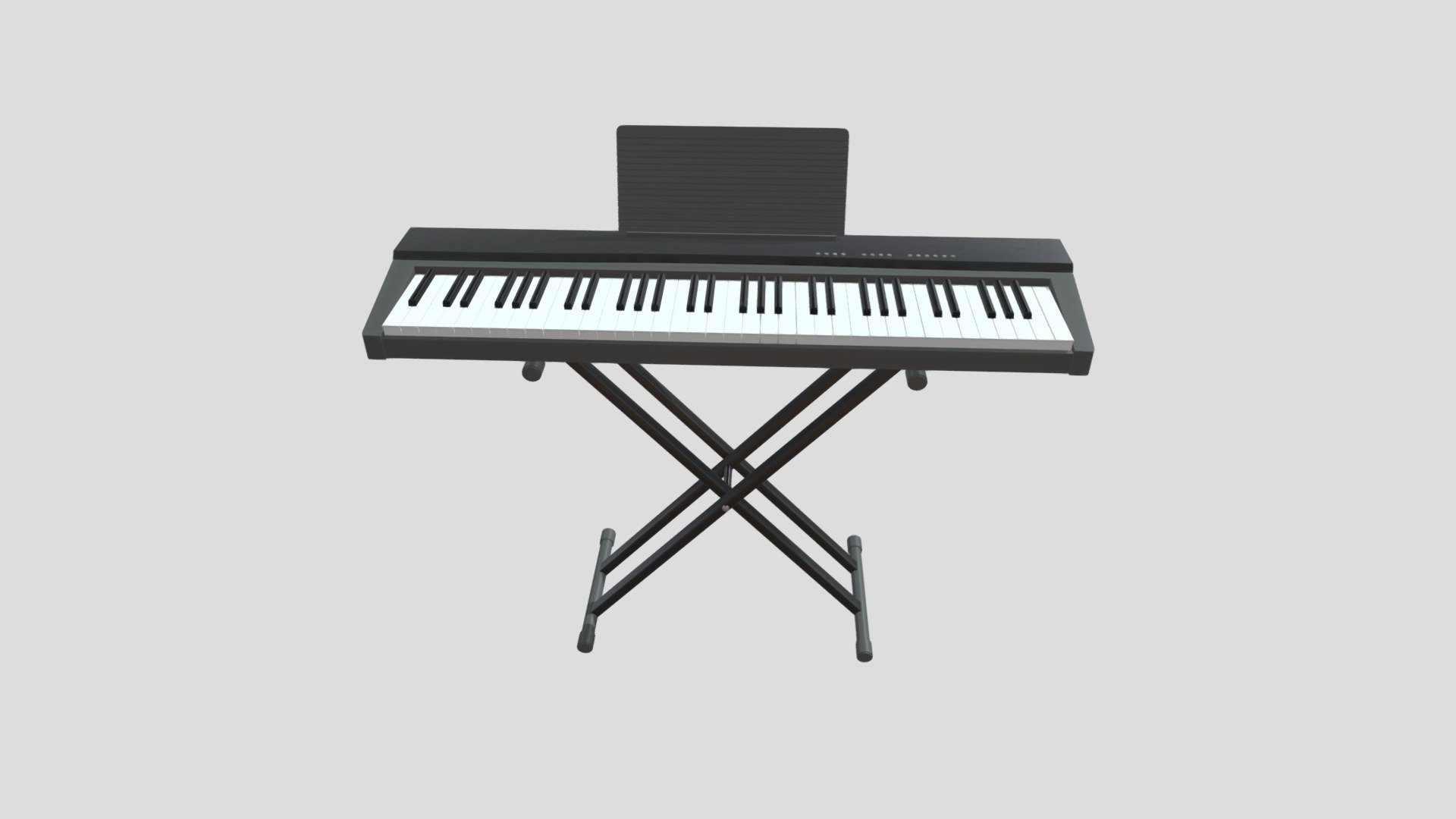 Electronic Keyboard_19 - Buy Royalty Free 3D model by rebuilderai ...