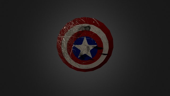 Captain America´s Shield 3D Model