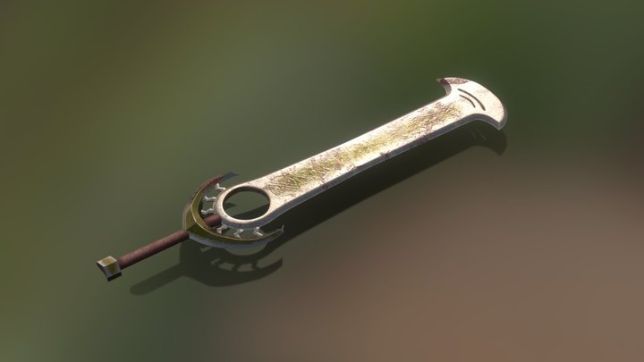 Fantasy sword 3D Model