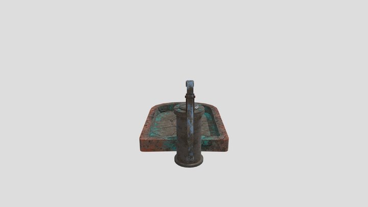 Dwarven old Water Pool 3D Model