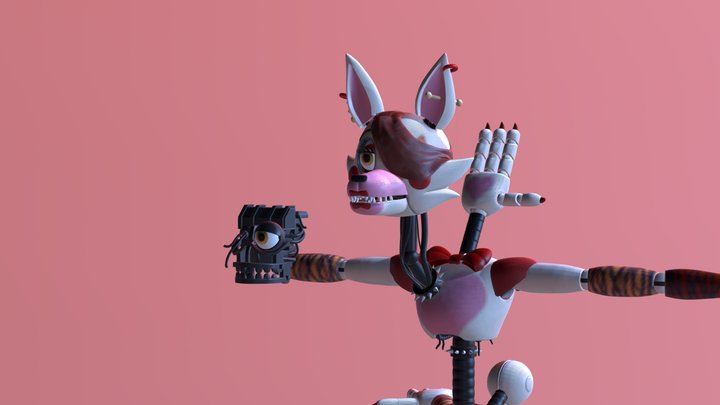 Glamrock mangle security 3D Model