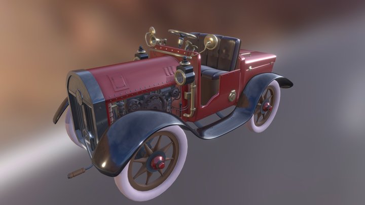 The Sultan's car 3D Model