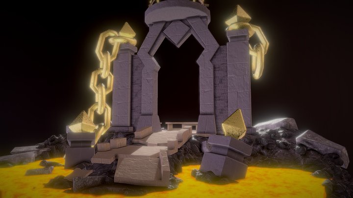 DemonGate 3D Model