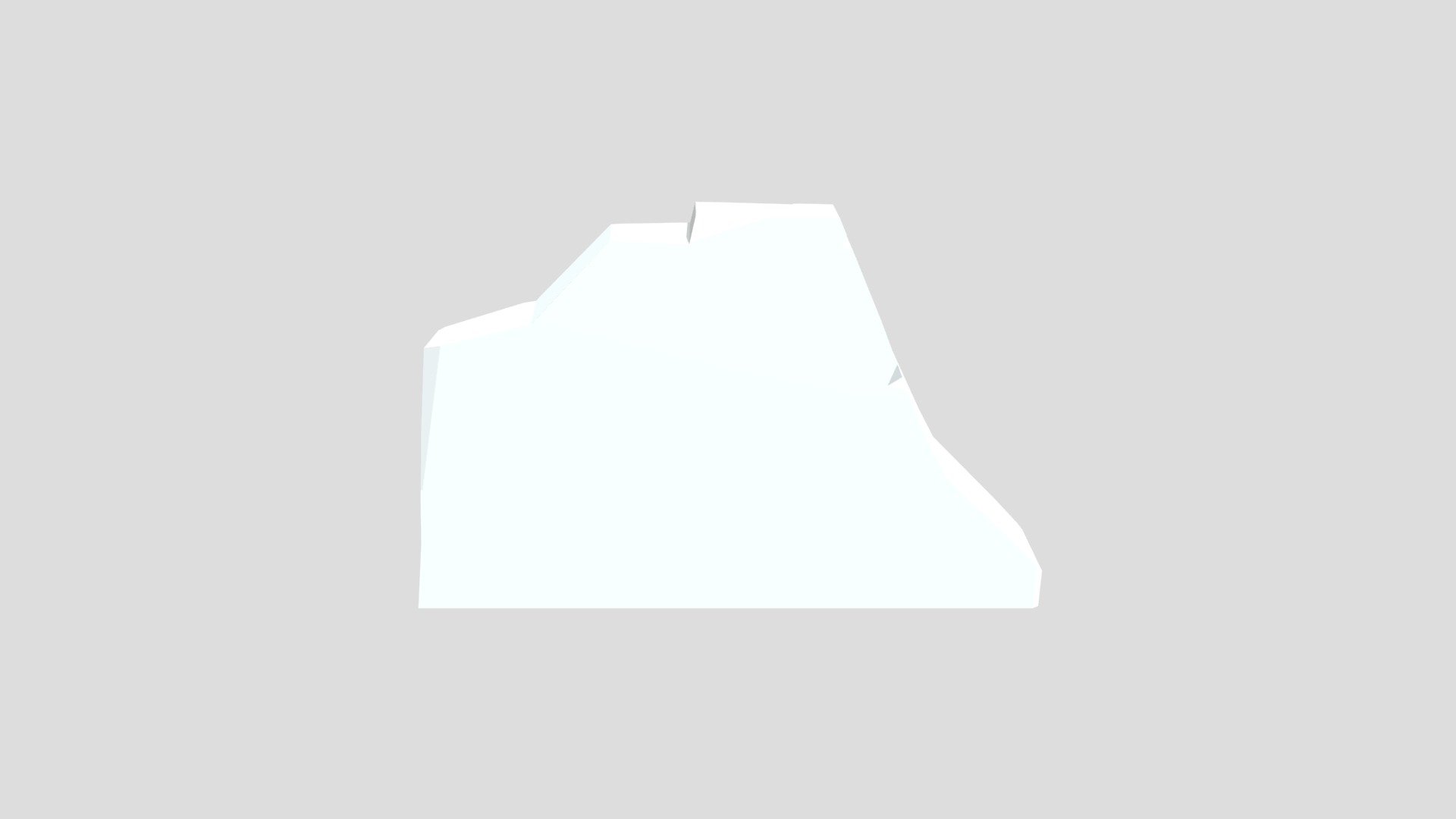 LowPoly Housewall Broken