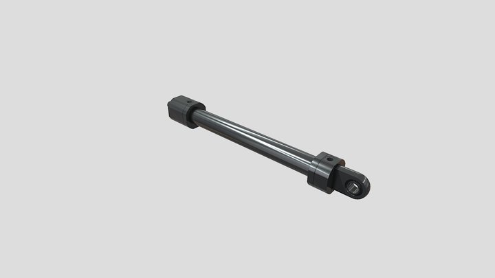 Hydraulic cylinder - mounting type S – Modèle 3D gratuit STL