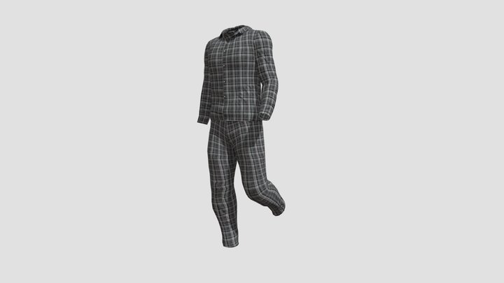 Hong Kong patient suit 3D Model