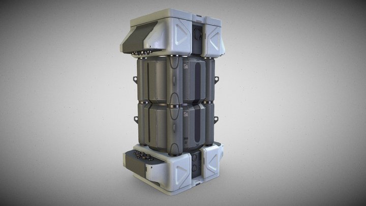 Silo 3D Model