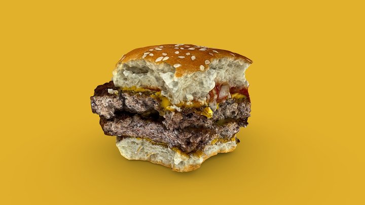 Burger 3D Model