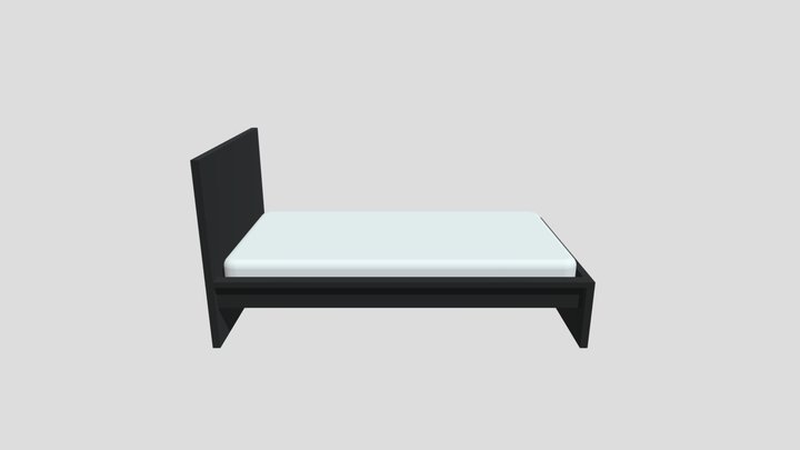 Malm 3d Models Sketchfab, Military Bed Frame Single Ikea