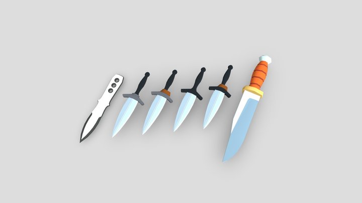 Knives 3D Model