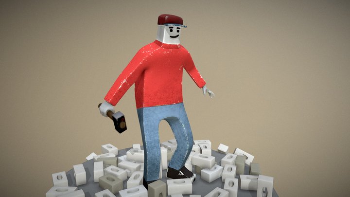 Mr Default2 3D Model