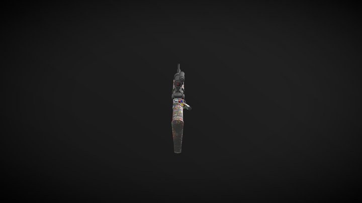 M4_Graffiti 3D Model