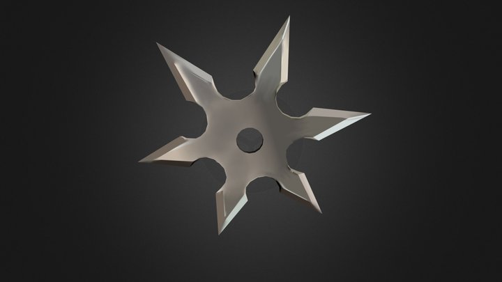 Shuriken 3D Model