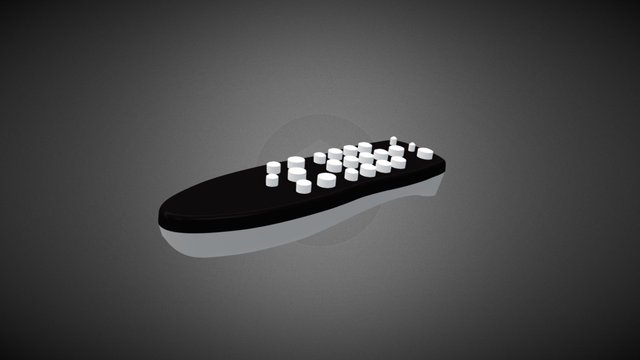 Model Existing Product - Remote 3D Model