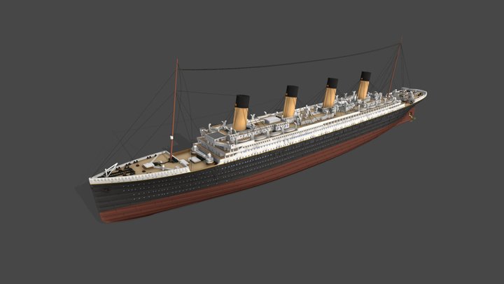 RMS Titanic 3D Model