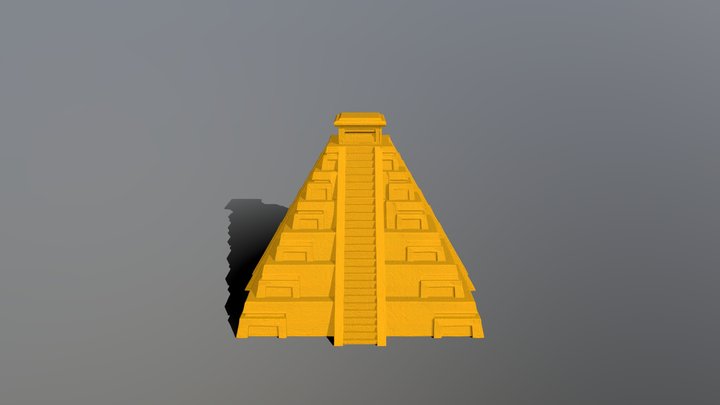 ziqqurat+3d+modello 3D Model