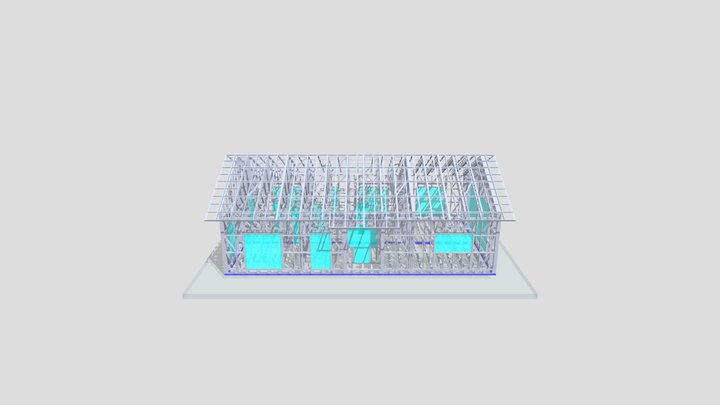 012 House 15x9 NEW 3D Model