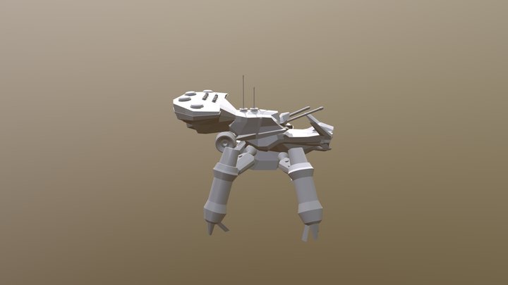 Zealot Tank F 3D Model