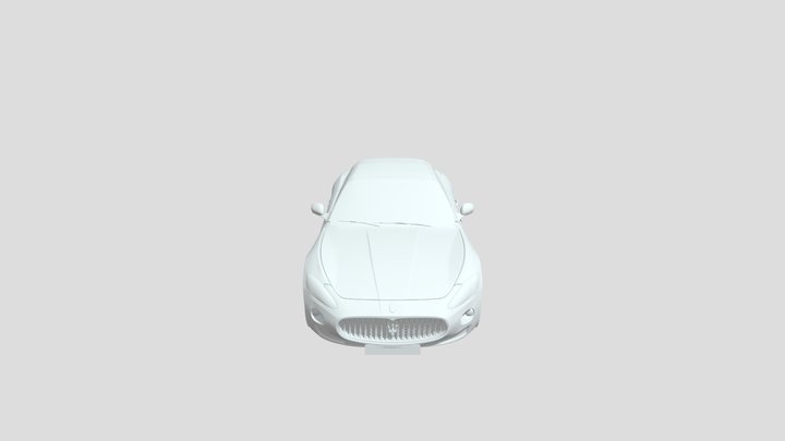 Maserati GranCabrio 2015 – Kostenloses 3D-Modell STL